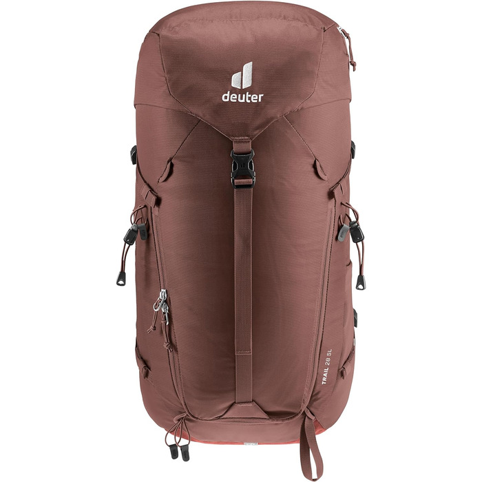 Жіночий туристичний рюкзак Deuter Trail 28 SL, 28 л, фіолетовий (Raisin-caspia), для альпінізму та походів, модель 2024