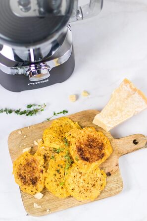 Кухонний комбайн Rotel 1436550, мультифункціональний, електричний подрібнювач, міксер, терка, цитрус-прес, нержавіюча сталь, пластик, чорний, 38,5x24,6x11,9 см