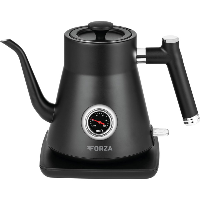 Кавоварка ECG Forza 5000 Pour Over, 1200 Вт, 0,8 л, чорна