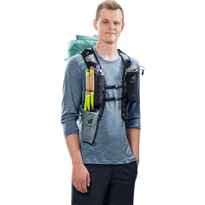 Рюкзак Deuter Vertrail 16 водонепроникний альпіністський 16 л блакитно-графітовий