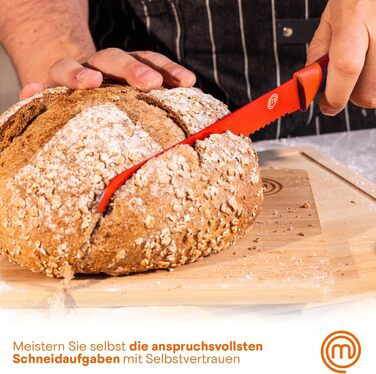 Набір кухонних ножів MasterChef з підставкою, 6 предметів, багатоколірний
