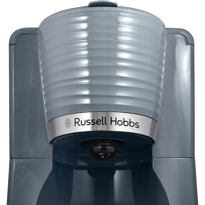 Тостер Russell Hobbs Inspire на 2 тости, нержавіюча сталь - з підставкою для булочок, 6 режимів, розморожування та підігрів
