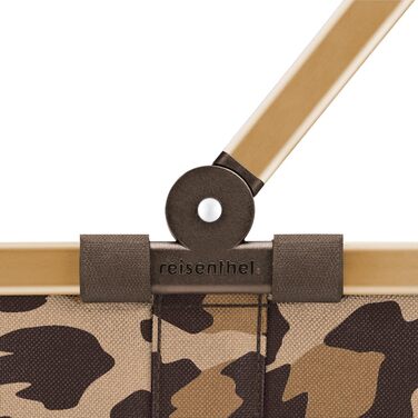 Сумка-шопер Reisenthel CarryBag XS Leo Macchiato – Стабільний кошик XS з практичною внутрішньою кишенею, водонепроникний дизайн