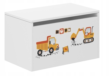 Скриня для іграшок Wooden Toys, 69 x 40 см, багатоколірна