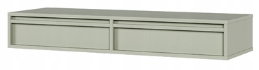 Тумба під умивальник Selsey у матових відтінках зеленого, 110 x 17 x 38,4 см