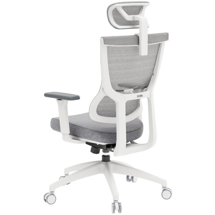 Крісло офісне OfficePro Elegant OC600-W-LG-LG