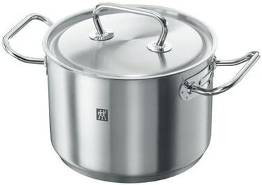 Набір каструль ZWILLING Twin Classic 4 предмети, нержавіюча сталь, сріблястий, для індукційних плит, з кришками