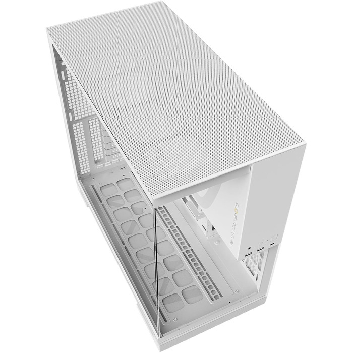 Ігровий корпус Geometric Future M5, білий, середній Tower, скло, E-ATX/ATX, ARGB вентилятори, USB Type-C, підтримка радіатора 420/360 мм