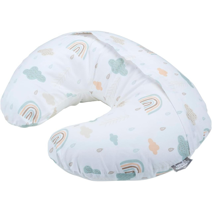 Подушка для годування Cuddles Collection Stillkissen 4-в-1 (Райдуга) багатофункціональна, для вагітних та годуючих мам