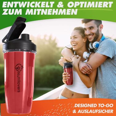 Блендер для смузі NutriBlender Smoothie-Maker 1000 Вт з авто-функцією Auto-IQ, 2 стакани, ніж, кришки, без BPA + Книга рецептів