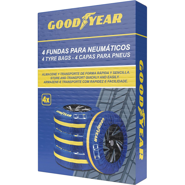 Автомобільні шини Goodyear, каркаси до 235/65R17, б/в шини для легкових авто