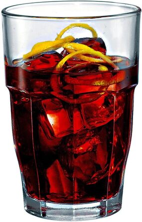 Набір склянок Bormioli Rocco Rock Bar Long Drink 370 мл, зелений, 6 шт.