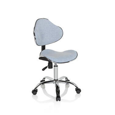 Дитячий письмовий стілець / дитячий стілець KIDDY GTI-3 тканина синій hjh OFFICE