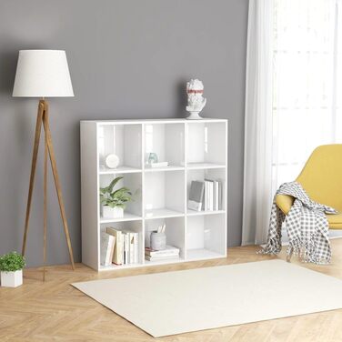 vidaXL книжкова шафа в стилі старого дерева, 98x29x97,5 см