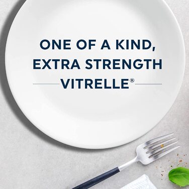 Набір посуду Corelle Timber Shadows 18 предметів, чорний і білий, для 6 персон, ударостійкий – квадратні тарілки 26 см, 17 см і миски 530 мл