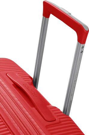 Валіза American Tourister Soundbox розширювана, 67 см, 81 л, червона, з TSA замком, поліпропілен, спінер