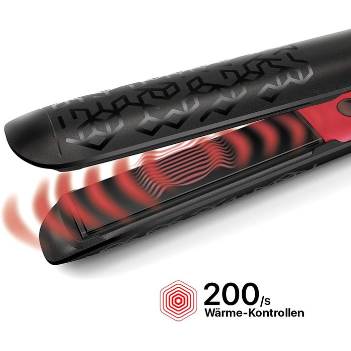 Випрямляч для волосся Swiss’X Pulsecare 101.20/I з іонізацією, електронним регулюванням температури та швидким нагрівом. Швейцарія