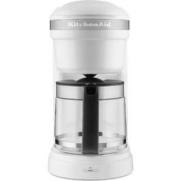 Кавоварка крапельна KitchenAid 5KCM1208EWH, біла, скляний глечик