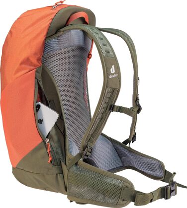 Унісекс туристичний рюкзак deuter AC Lite 23 л, паприка/хакі
