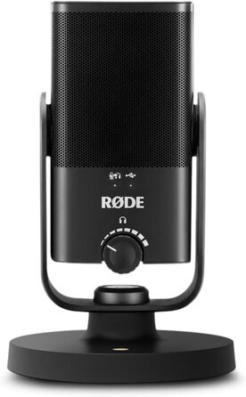 Студійний конденсаторний мікрофон RØDE NT-USB Mini з кабелем SC15 USB-C для iOS, подкастів, стрімінгу, вокалу та інструментів