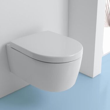 Сидіння для унітазу Villeroy & Boch Omnia Architectura, біле, SoftClose, для чаші 48 см