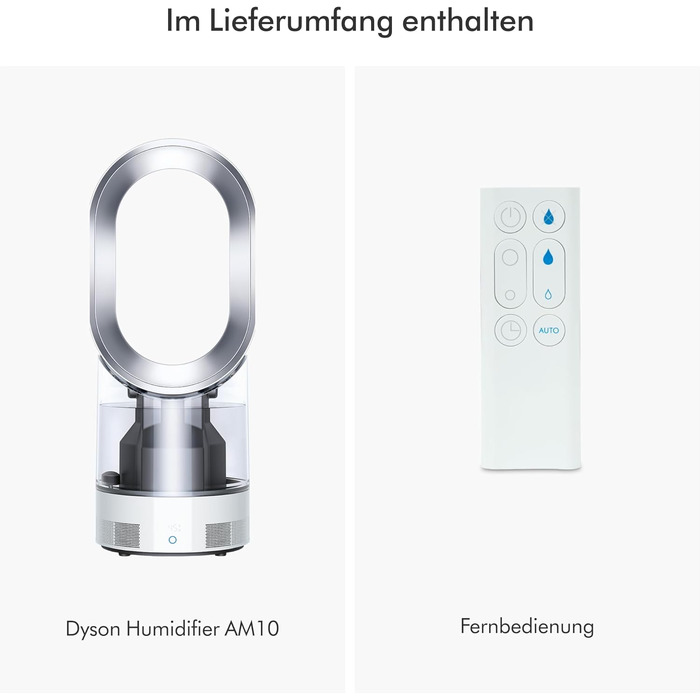 Вентилятор без лопатей Dyson Cool AM07: Потужний, тихий, з пультом та обертанням 70°