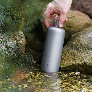 Фляга SILVERANT Titan 500/600 мл для води, кемпінгу, туризму та активного відпочинку. Легка, міцна, з вузьким горлом