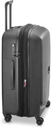 Валіза DELSEY PARIS Belmont Plus розширювана, чорна, розмір M