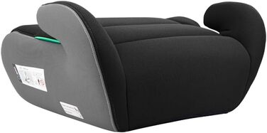 Дитяча автокрісло-підставка Sparco i-Size 125-150 см, чорна/сіра, новий стандарт ECE R129/03 (2024)