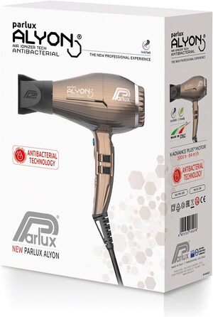Фен Parlux Alyon Ionic бронзовий з іонізацією