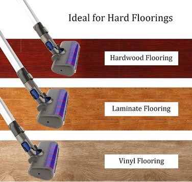М'яка насадка-щітка для підлоги з валиками для пилососів Dyson V6, DC58, DC59, DC61, DC62, DC74, аксесуар для акумуляторного пилососа