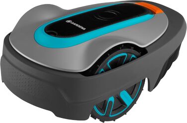 Газонокосарка-робот Gardena SILENO City для газонів до 600 м², управління через Bluetooth, точне скошування, модель 15010-20, Німеччина