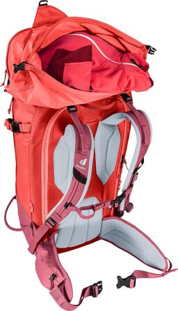 Жіночий рюкзак для гірськолижних турів Deuter Freerider Pro 32+ SL, 32+ л, бордовий