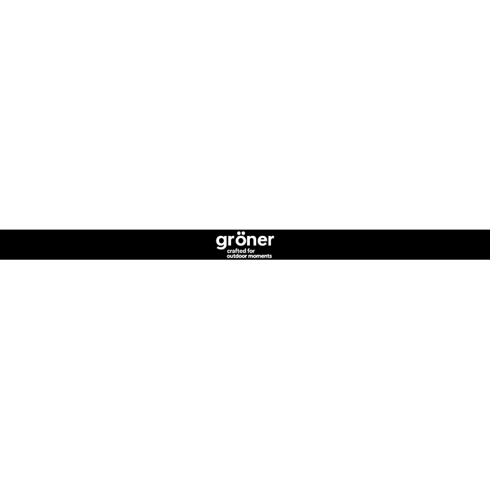Вугільний гриль GRÖNER Outdoor ThinKING, 56 x 42 см