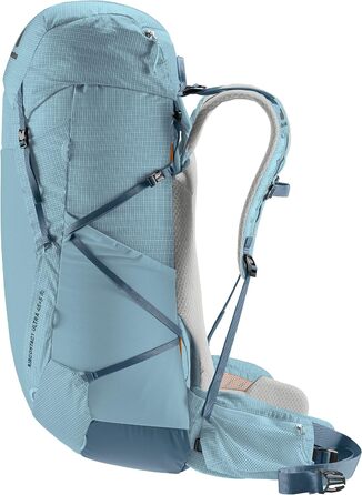 Жіночий ультралегкий трекінговий рюкзак Deuter Aircontact Ultra 45+5 л Dusk-Atlantic