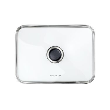 Універсальна скляна кришка SCANPAN Classic термостійка, для духовки (35 x 26 см)