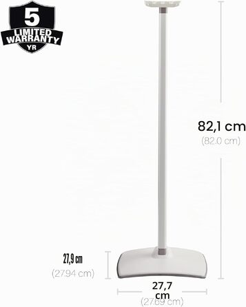 Стійки для колонок Sonos Era 300 Sanus (пара) білі - WSSE32-W2