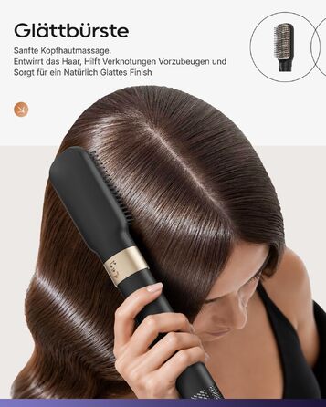 Стайлер для волосся 6 в 1 7MAGIC Airstyler: іонний фен та автоматичний плойка-локони (Obsidian)