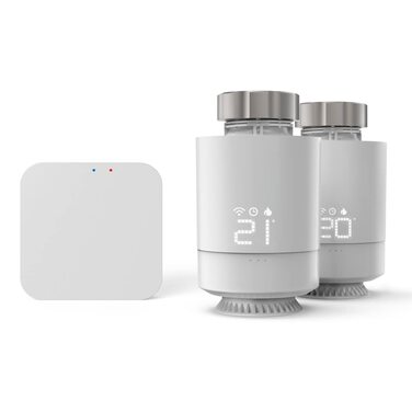 Hama Smartes Heizkörperthermostat (Розширювана система керування опаленням Wi-Fi) - Стартовий набір з хабом, 1 радіатор