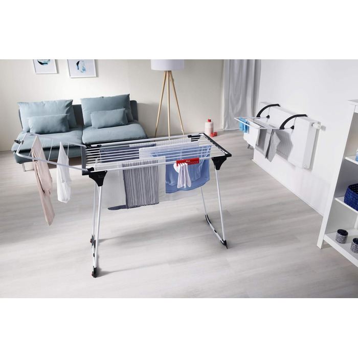 Сушарка для білизни Vileda Premium 2в1, 18 м, знімне крило