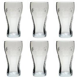 Склянка Arcoroc Coca-Cola FH27 з контуром, мірна, 200 мл, 6 шт.