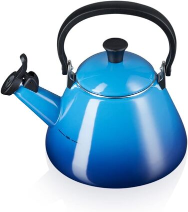 Чайник зі свистком Le Creuset Kone, емальована сталь, 1,6 л, блакитний