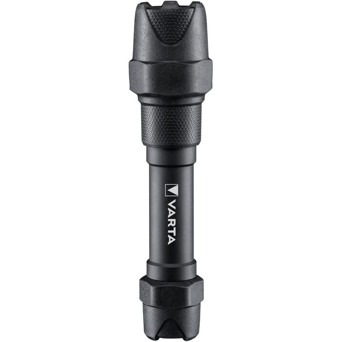 Ліхтарик VARTA Indestructible F20 Pro LED 6 Вт з батарейками AA, водонепроникний, пилозахищений, робочий ліхтар з двома режимами освітлення, надміцний