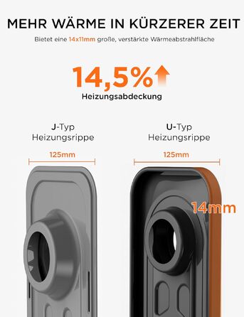 Масляний радіатор Midea NY2311-24UR, 2300Вт, 11 секцій, з пультом ДК та LED-дисплеєм, чорний