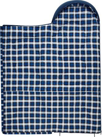 Дитячий зимовий спальний мішок KingCamp Cloud 300 XL, широкий, бавовна