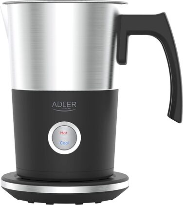 Електричний спінювач молока Adler AD4497 для збивання та підігріву