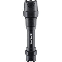 Ліхтарик VARTA Indestructible F20 Pro LED 6 Вт з батарейками AA, водонепроникний, пилозахищений, робочий ліхтар з двома режимами освітлення, надміцний