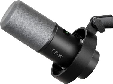 Динамічний XLR студійний мікрофон FIFINE з USB для ПК, стрімінгу, подкастів, ігор, сумісний з PS4/5, Mac, мікшерами та звуковими картами