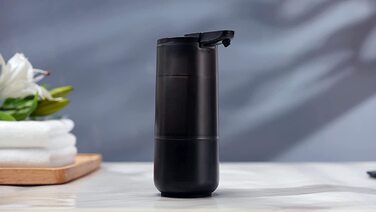 Автоматичний сенсорний диспенсер для мила BERNSTEIN SP1, безконтактний, IPX6, 250 мл, чорний, дозатор для дезінфекції та рідкого мила