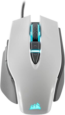 Ігрова дротова миша Corsair M65 RGB ELITE для FPS, біла